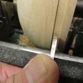 Applying Inlay Banding. Cut a clean groove.
