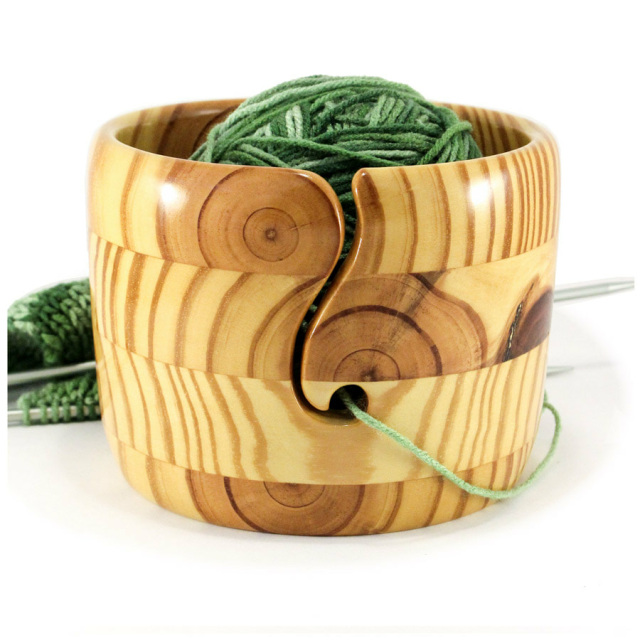 Large Wood YARN BOWL, Wood Knitting Bowl, Wooden Yarn Bowl, Yarn Bowl Wood,  Wood Yarn Bowl for Knitting or Crochet, Yarn Bowl, Collectible, Artisan  Signed & Numbered