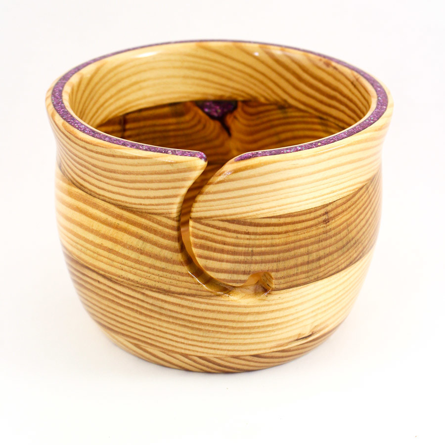 Heckathorn Wood Yarn Bowl