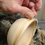 Applying Inlay Banding To Turned Wood Bowls