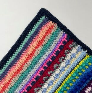 Check out my cool repurposed stitch counter! #crochet #yarn #yarntok #