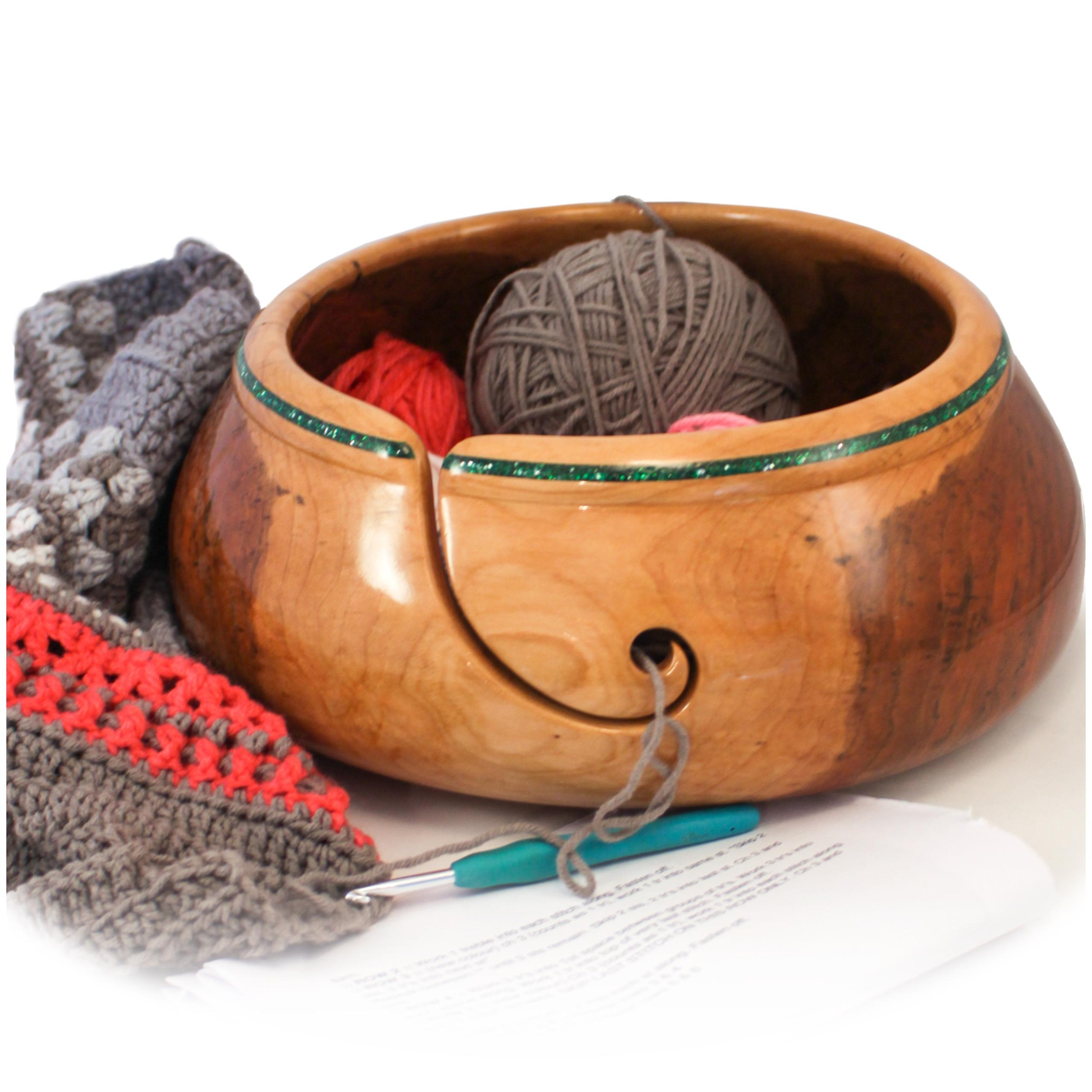 Always Deathly Hallows Large Yarn Bowl - 12 in.